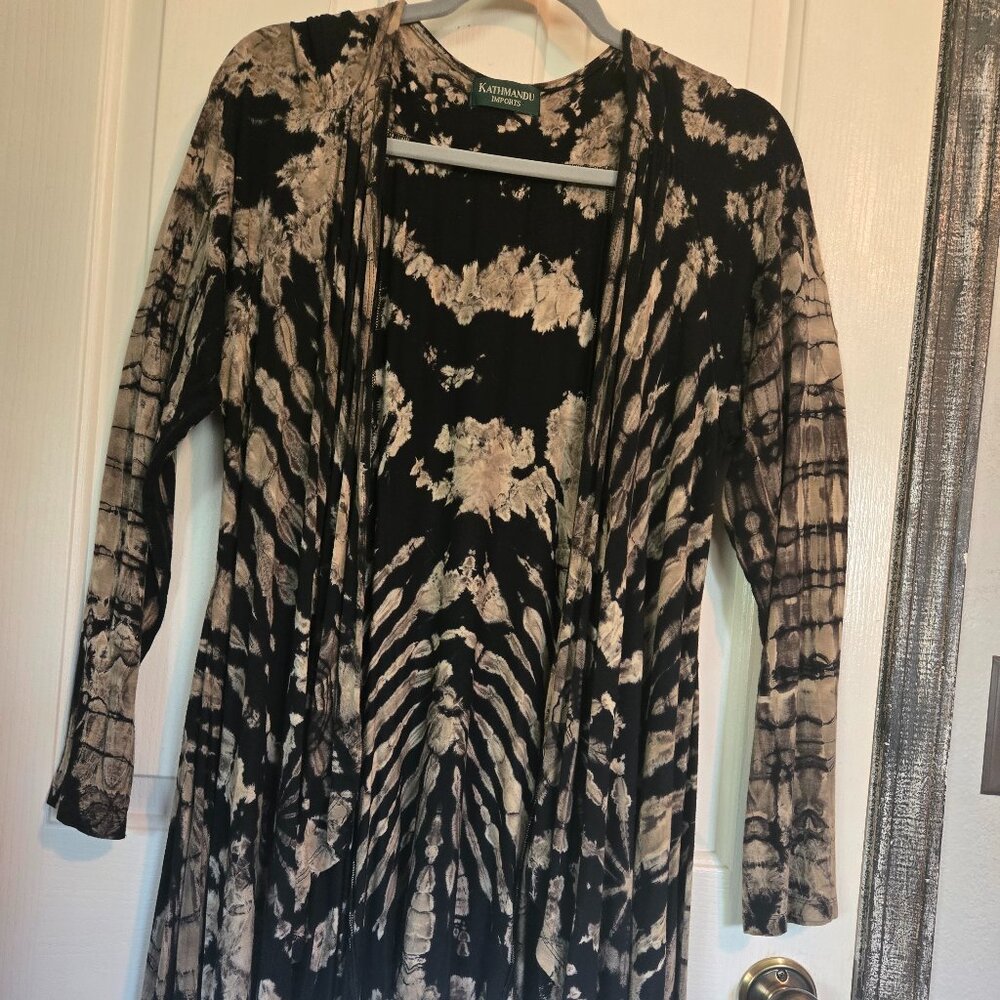 Boho Open Front Wrap Jacket